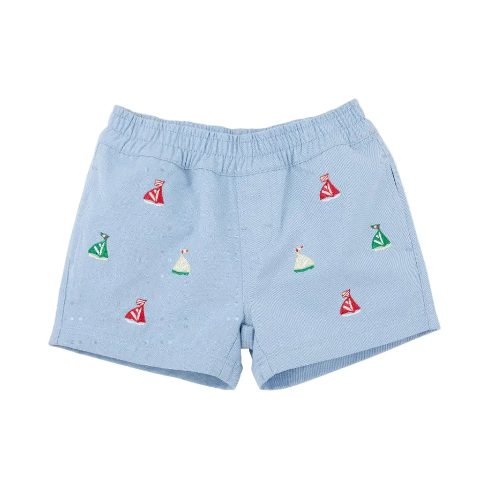 Critter Sheffield Shorts Beale Street Blue/Sailboats|11331
