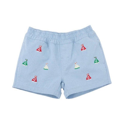 Critter Sheffield Shorts Beale Street Blue/Sailboats|11331