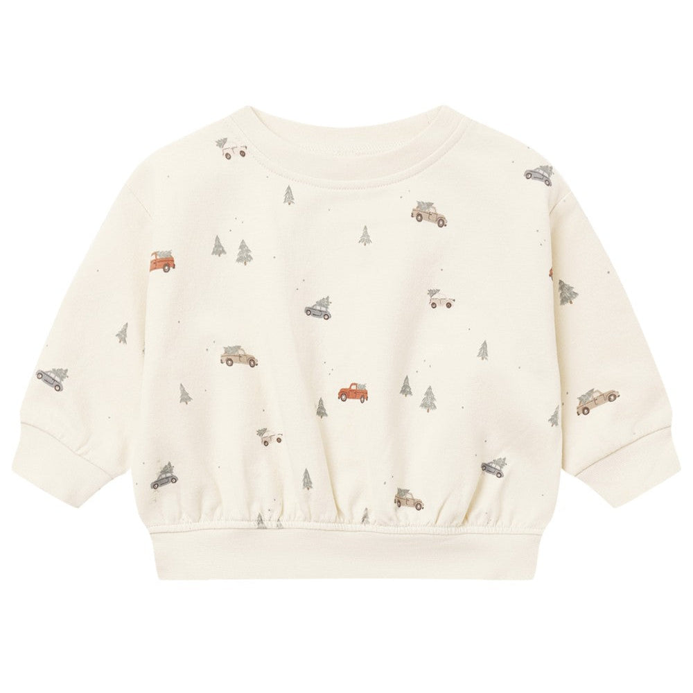 Relaxed Fleece Sweatshirt - Holiday Drive