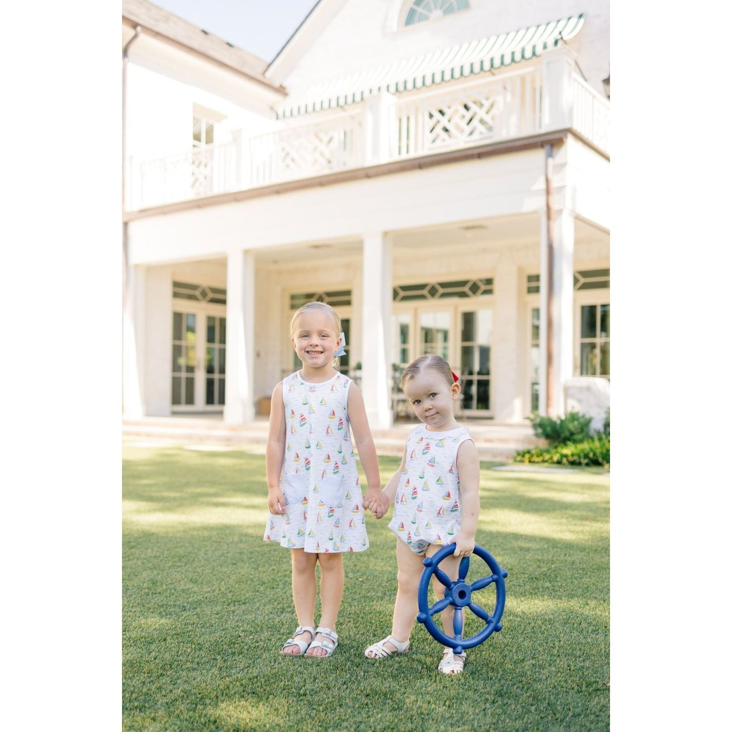 Yacht Sleeveless Dress|10907