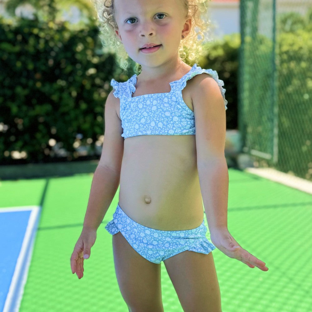 Girls Alpine Fiore Ruffle Strap Bikini|10693