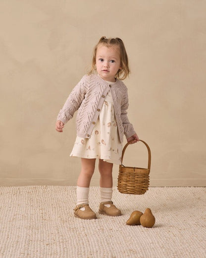 Knit Cardigan - Lilac Mist|12473
