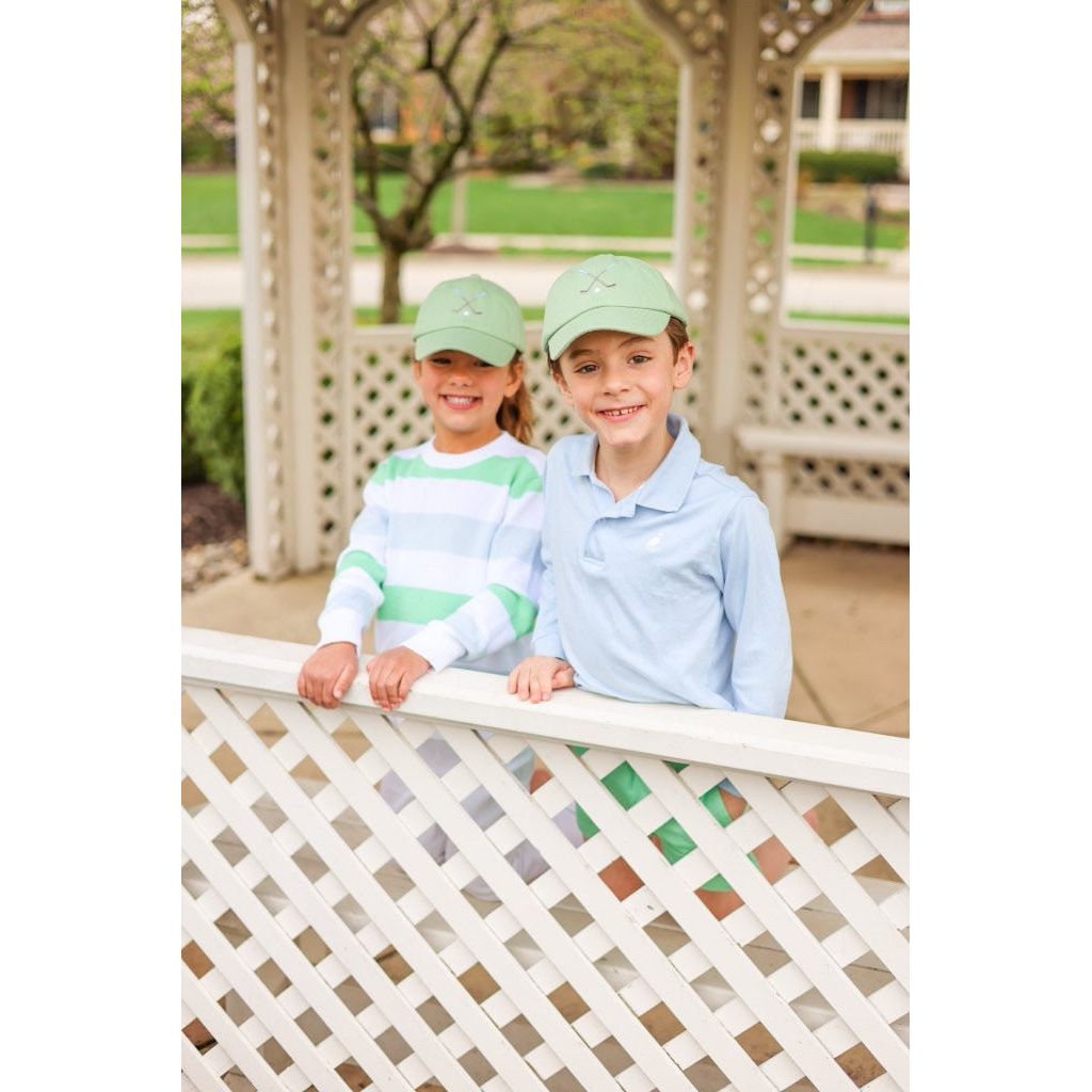 Girls' Golf Clubs Bow Baseball Hat- green|8085