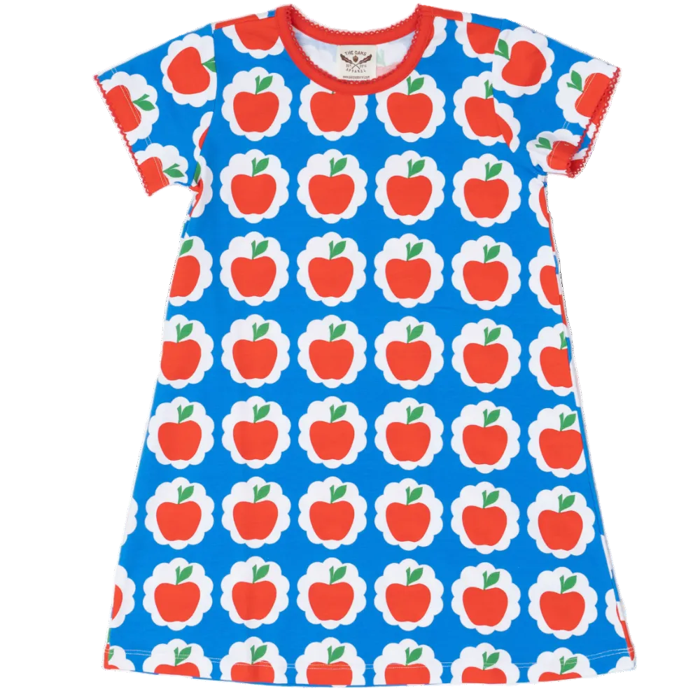 Mary Chase Navy Apple Dress|11920