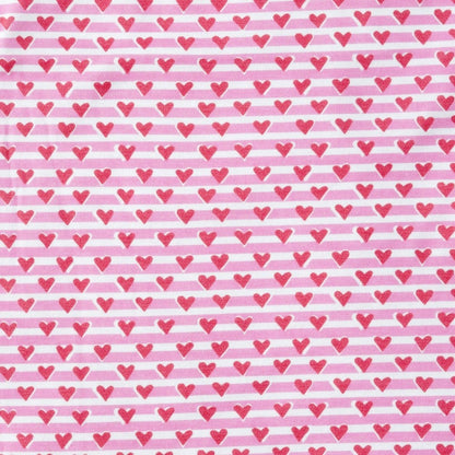 Sailor Hearts Zip Baby Onesie- Pink|8830