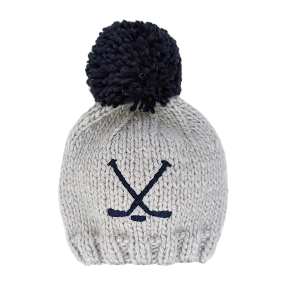 Hockey Beanie- Ice Grey|12202