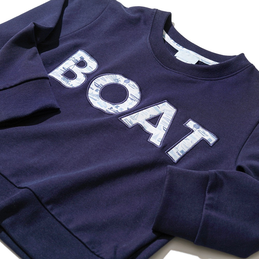 Boats Kids Crewneck Sweatshirt|8881