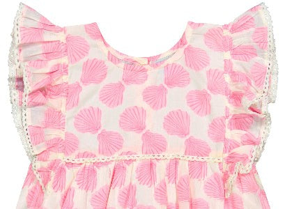 Seraphina Dress- Shell Beach Pink|11786