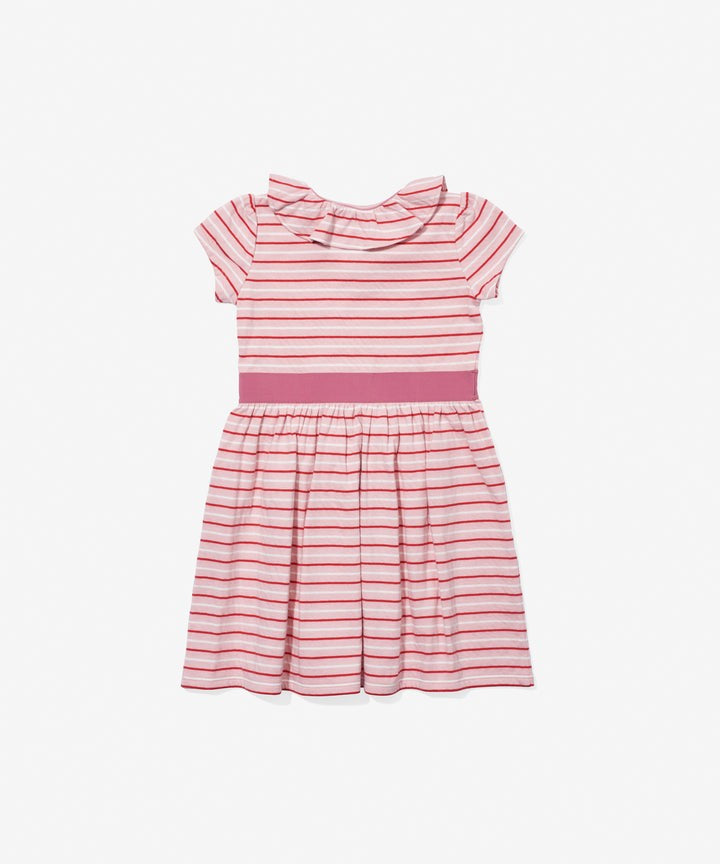 Allegra Dress, Petal Mini Stripe|10681