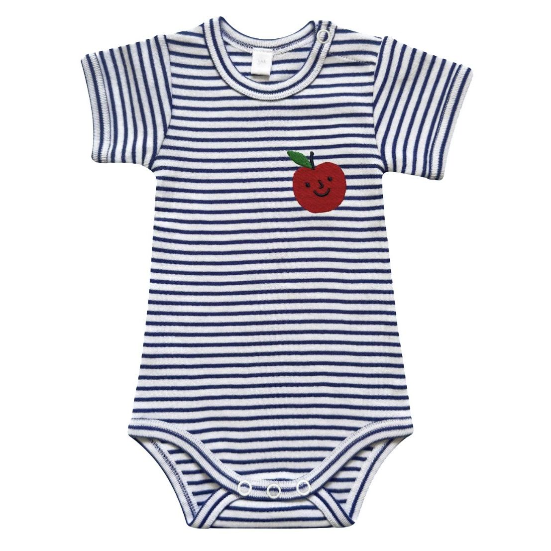 Apple Embroidered Onesie|9949