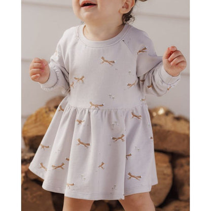 Raglan Dress Foxes