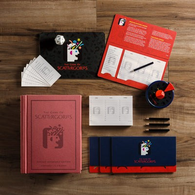 The Game Of Scattergories Vintage Bookshelf Edition|12939