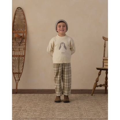 Palmer Pant Olive Dobby Plaid