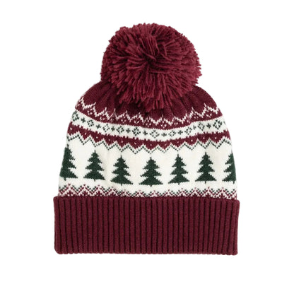 Christmas Tree Fair Isle Beanie- OS|13240