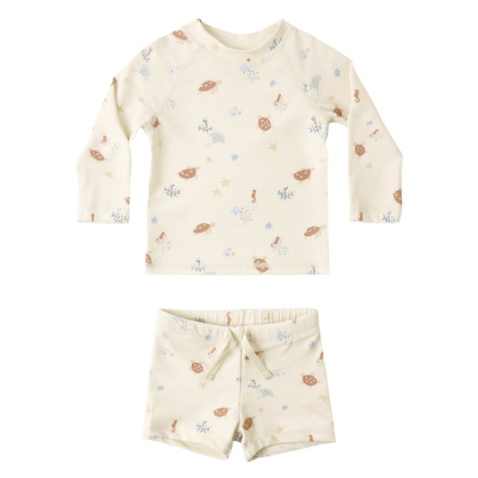Boys Rashguard Set Aquatic