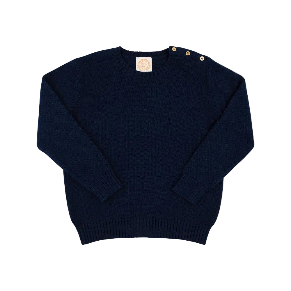 Isabelle's Sweater Nantucket Navy/Buttons|13151