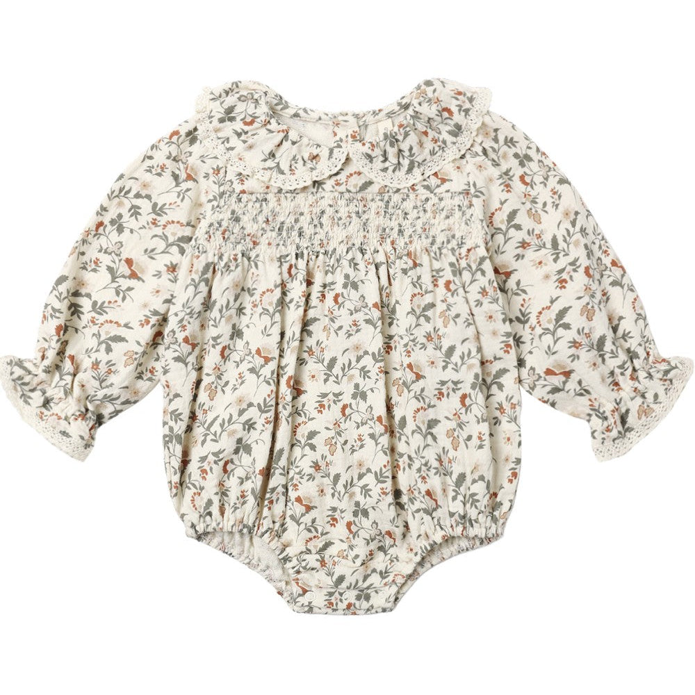 Callie Romper - Holiday Floral|13424