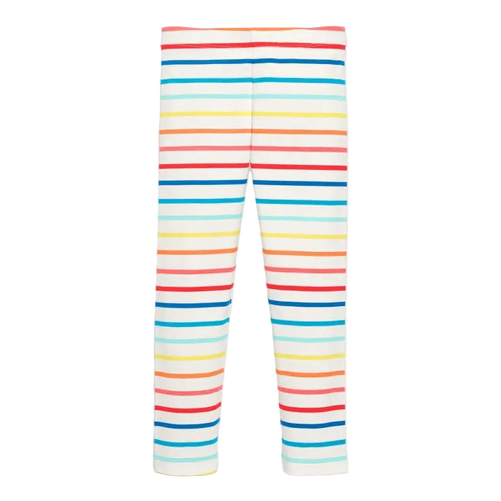 Classic Legging- Ivory Rainbow Sunrise Stripe|5125