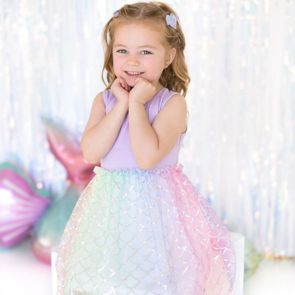 Rainbow Mermaid Tank Dress|9700