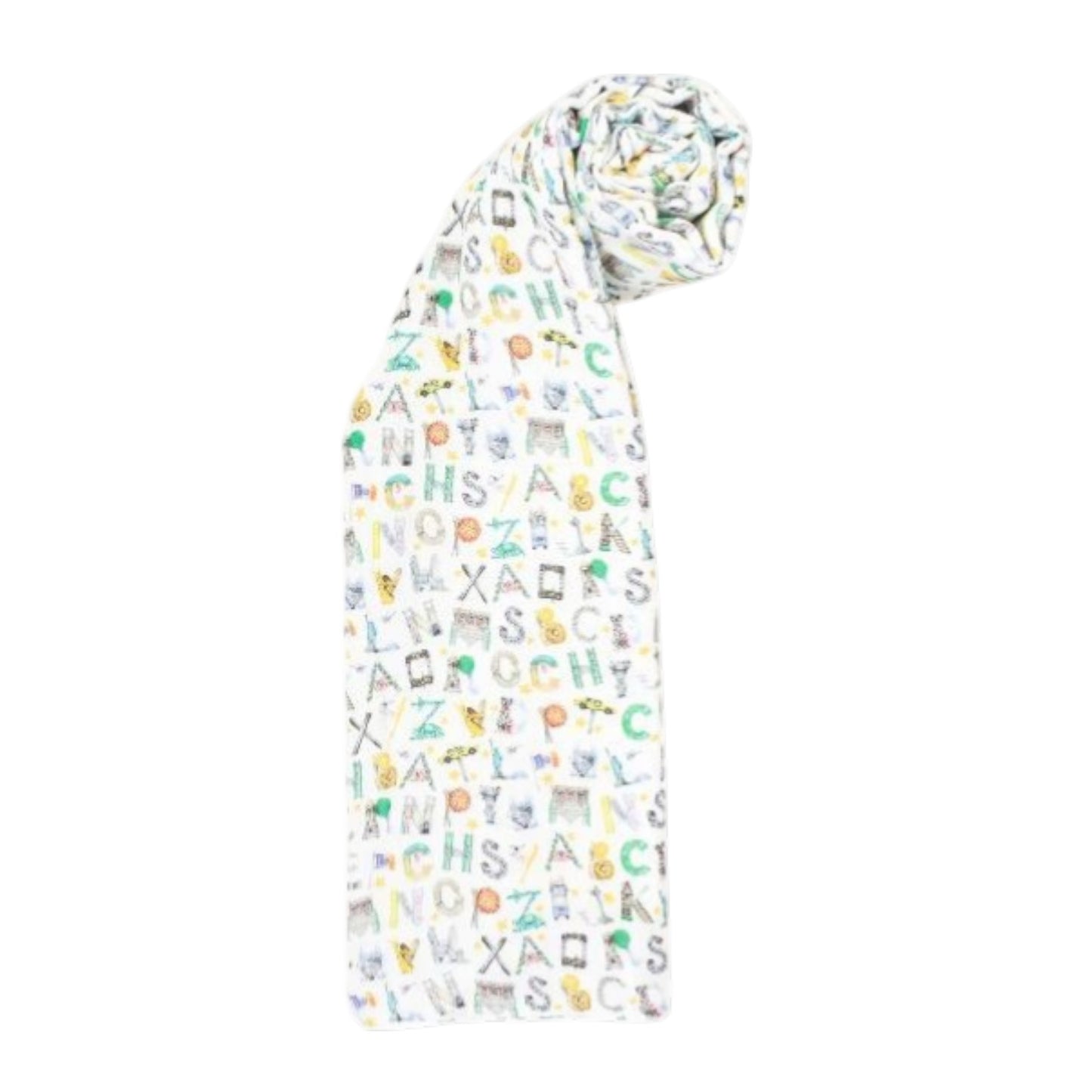 NYC Alphabet Soup Shawl Blanket