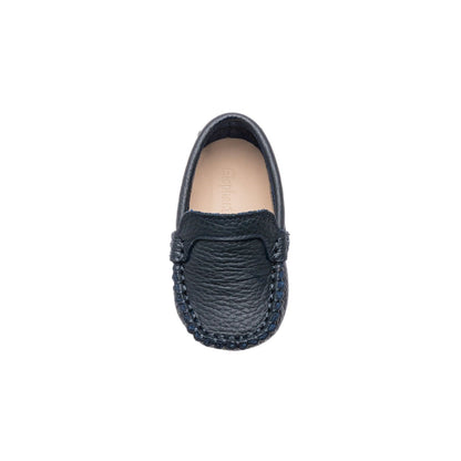 Moccasin Navy Baby Shoes|10729