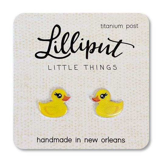 Rubber Duck Earrings