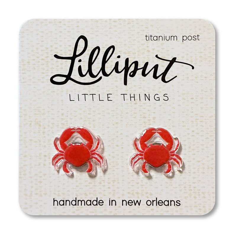 Crab Earrings