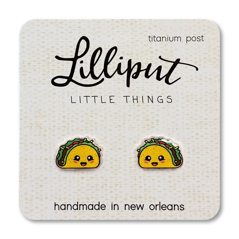 Taco Earrings