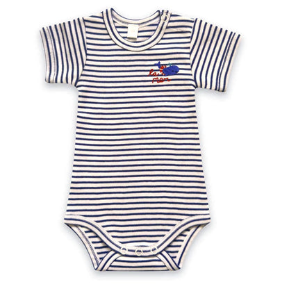 La Mer Whale Embroidered Bodysuit