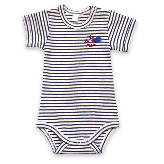 La Mer Whale Embroidered Bodysuit