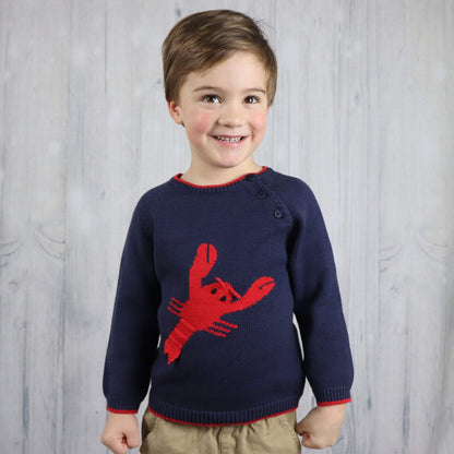 Lobster knit sweater