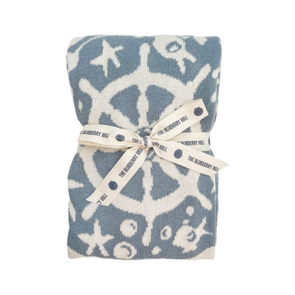 Organic Cotton Blanket Nautical