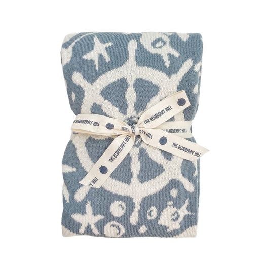 Organic Cotton Blanket Nautical