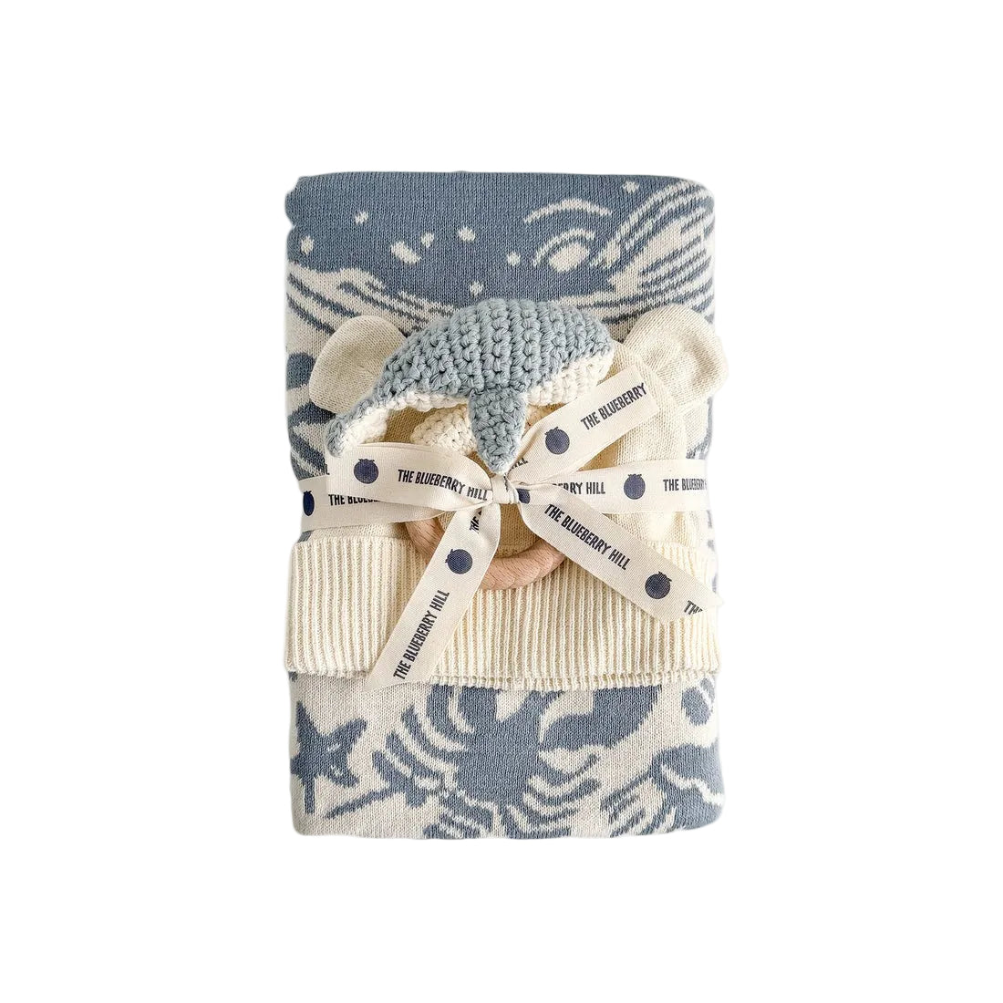 Cotton Baby Nautical Gift Set, Whale