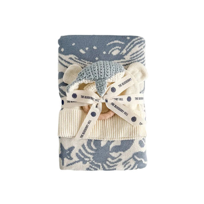 Cotton Baby Nautical Gift Set, Whale