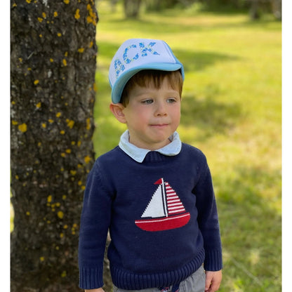 Blue ACK Trucker
