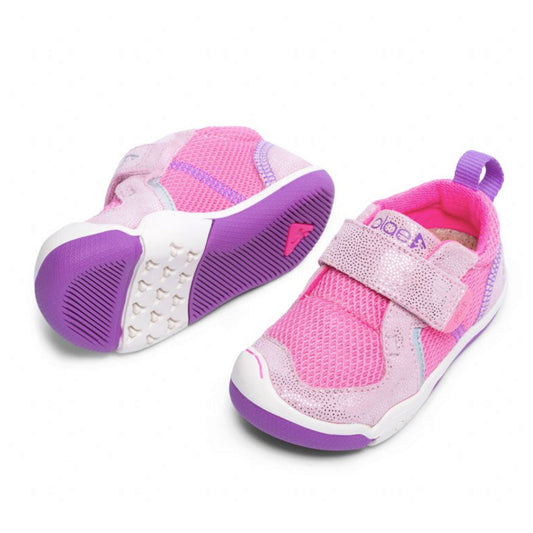 Pink/Dewberry Plae Sneakers