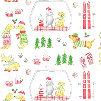 Snow Dogs Kids 2 Piece Pajamas