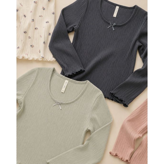 Ribbed Long Sleeve Sage