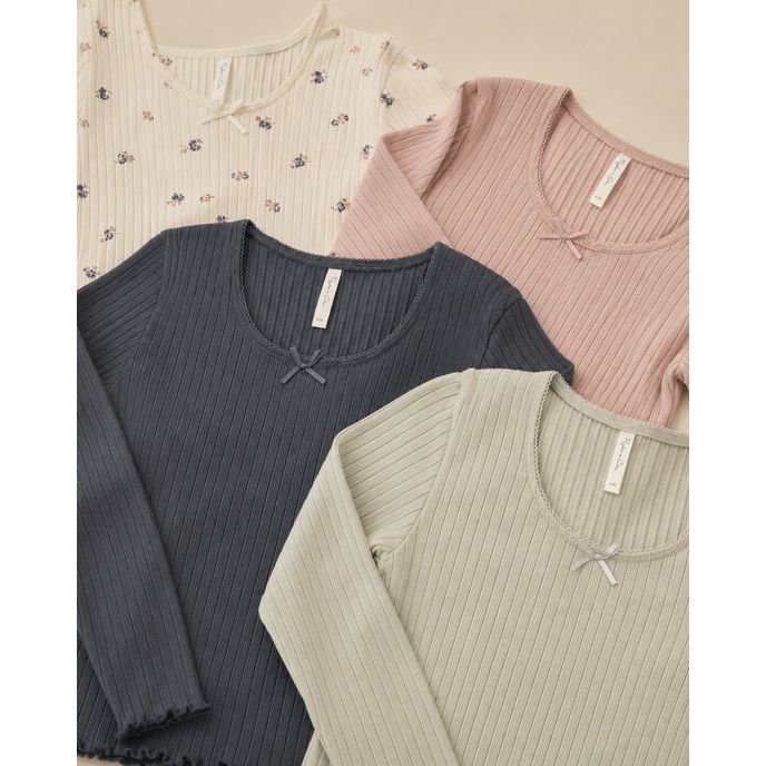 Ribbed Long Sleeve Sage