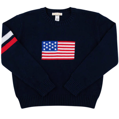 Flag Seaton Sweater - Intarsia