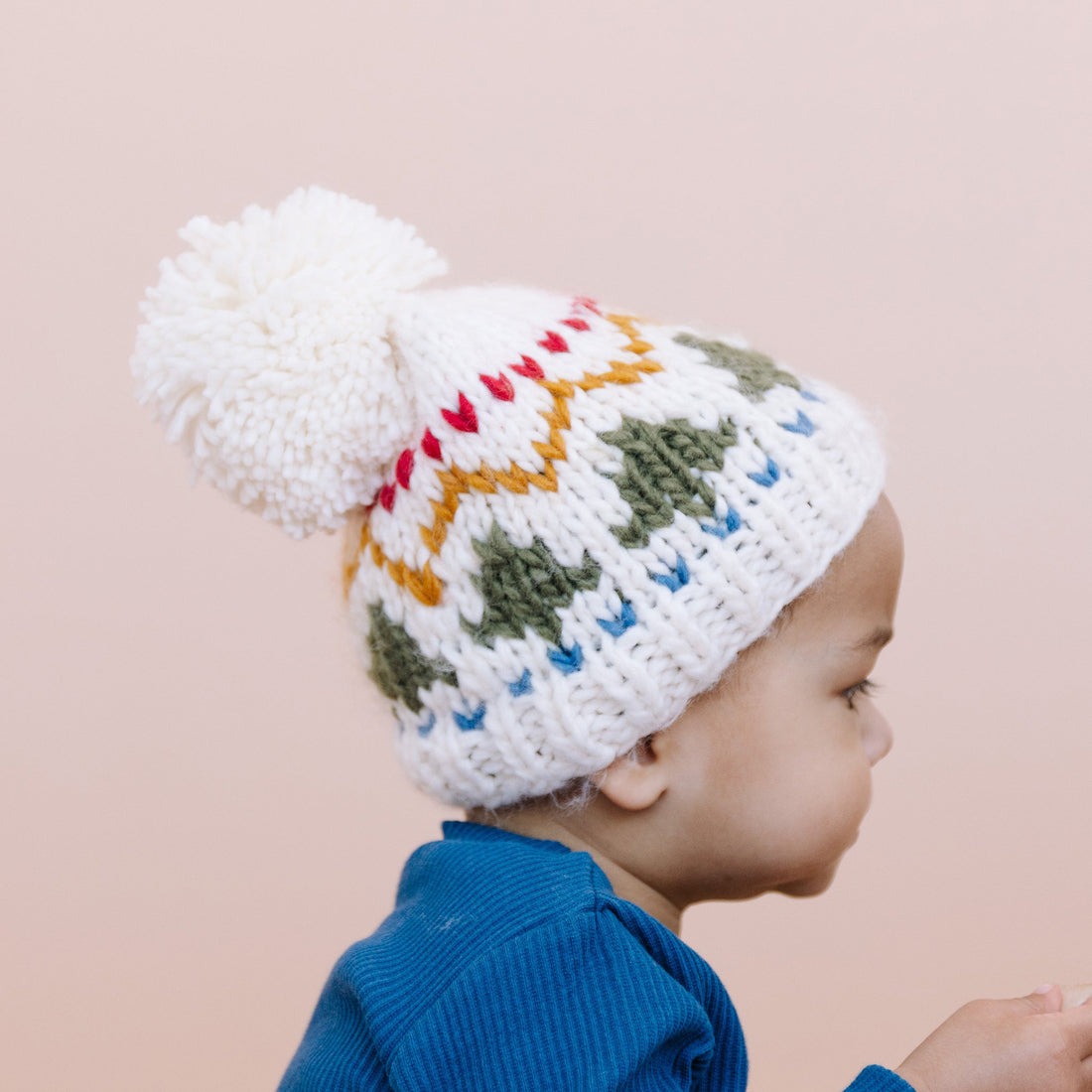 Holiday Tree Fair Isle Hat