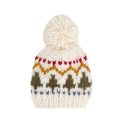 Holiday Tree Fair Isle Hat