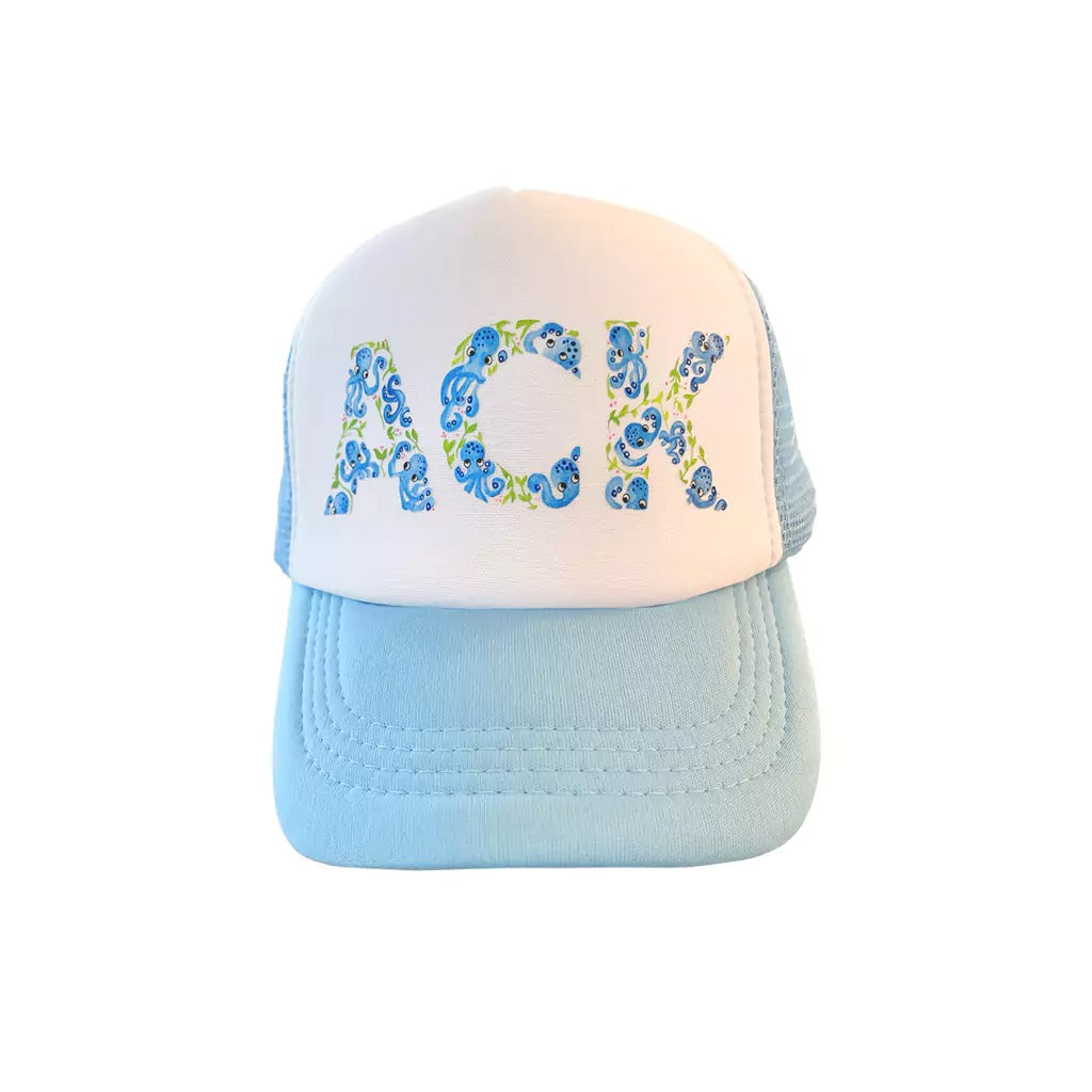 Blue ACK Trucker