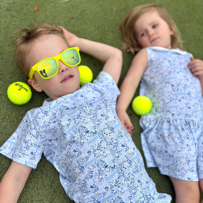 Tennis Kids Camp Set Blue