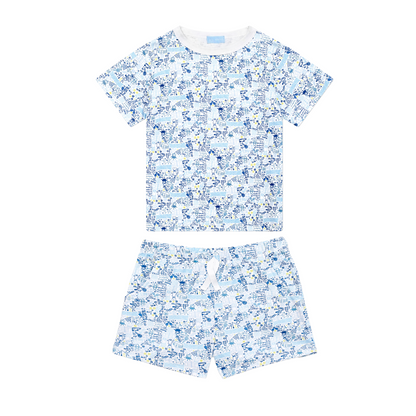 Tennis Kids Camp Set Blue
