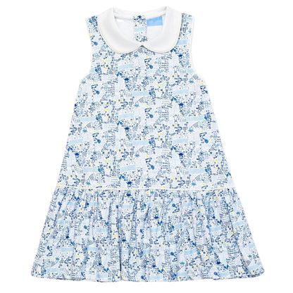 Tennis Girls Posie Play Dress Blue