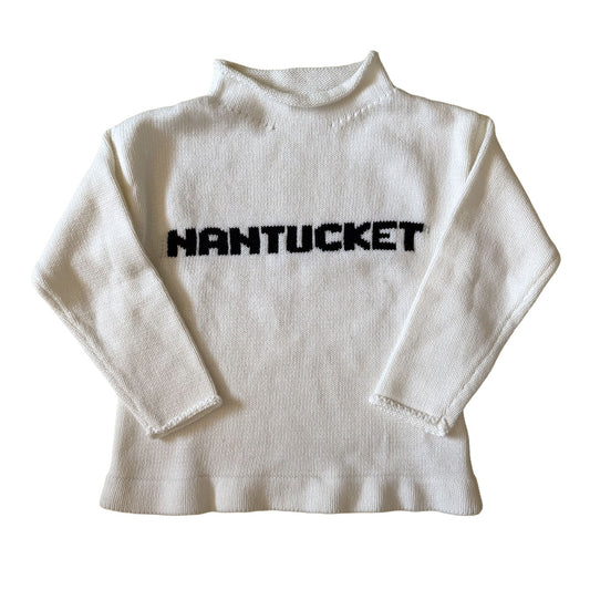Nantucket Sweater-White