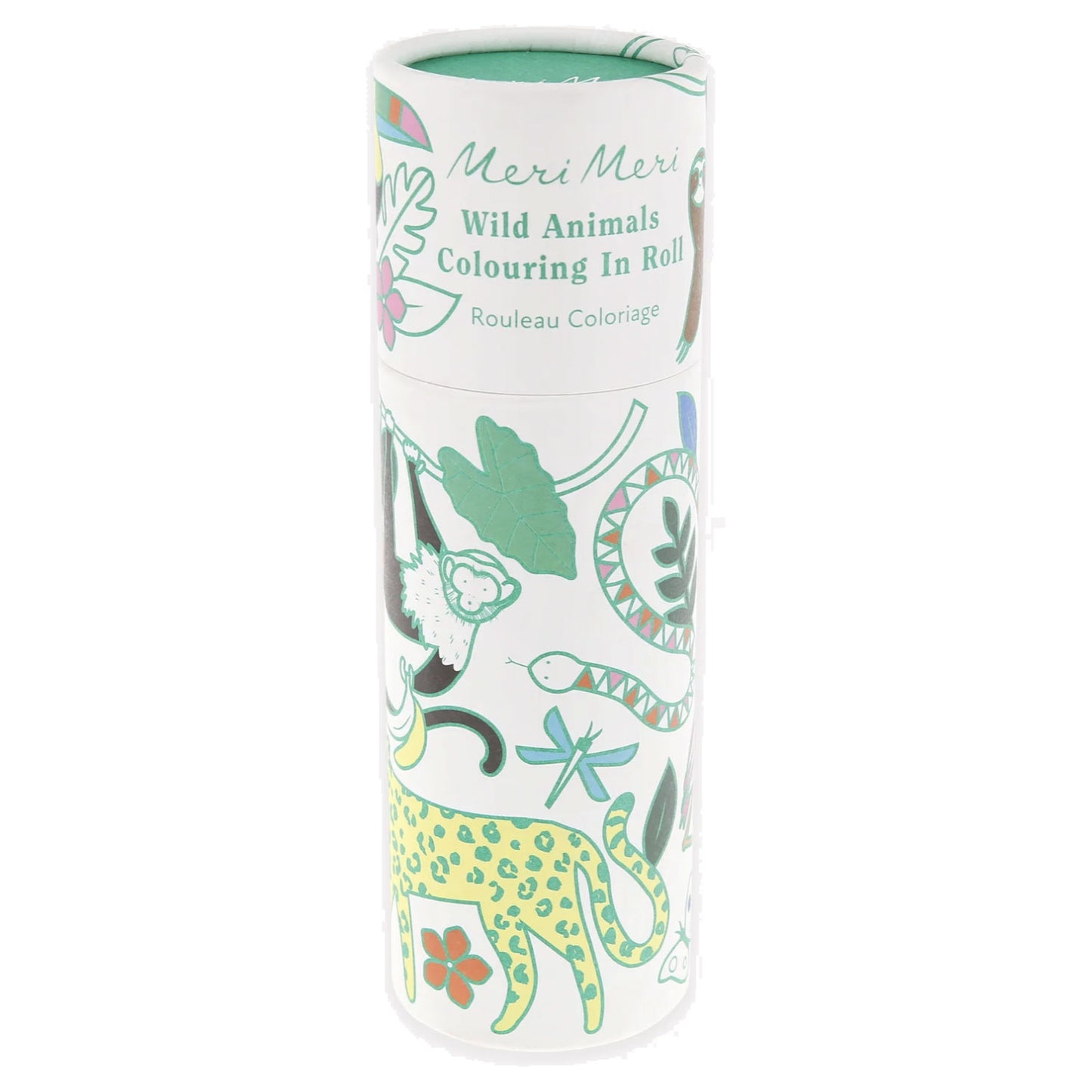 Wild Animals Coloring Roll